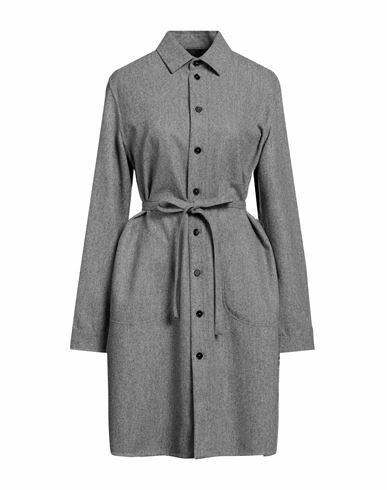 Jil Sander+ Woman Overcoat & Trench Coat Grey Wool, Polyamide Cover