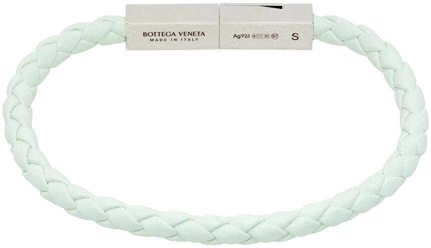 Bottega Veneta Blue Braided Bracelet Cover