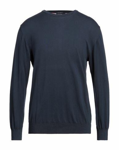 Avignon Man Sweater Navy blue Cotton Cover