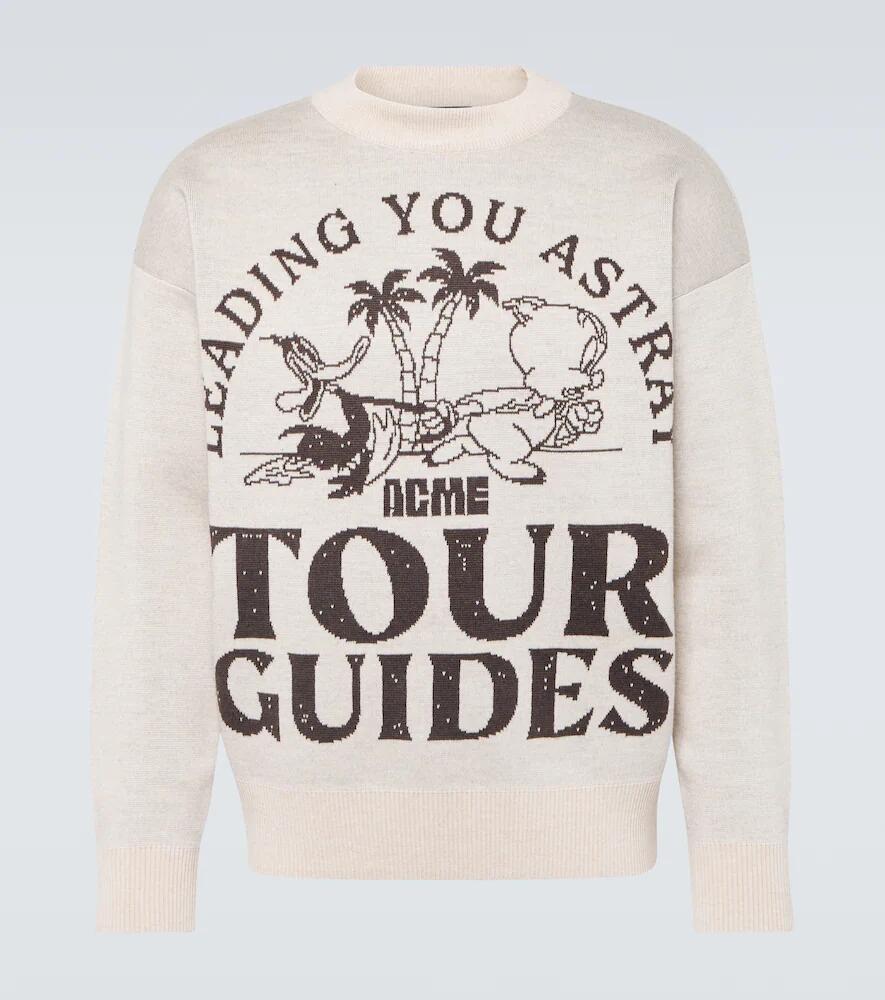 Alanui Tour Guides wool-blend sweater Cover