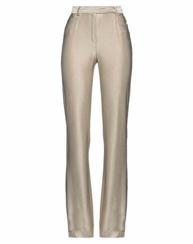 Alexandre Vauthier Woman Pants Beige Viscose, Elastane Cover