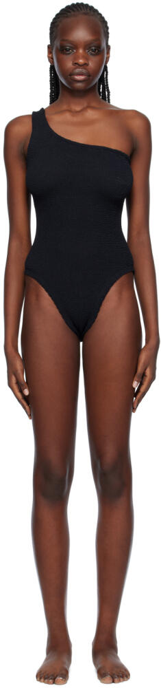 Hunza G Black Nancy Swimsuit Cover