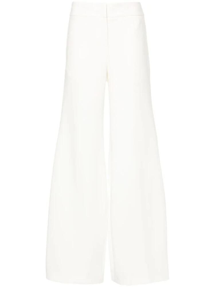 Genny wide-leg trousers - Neutrals Cover