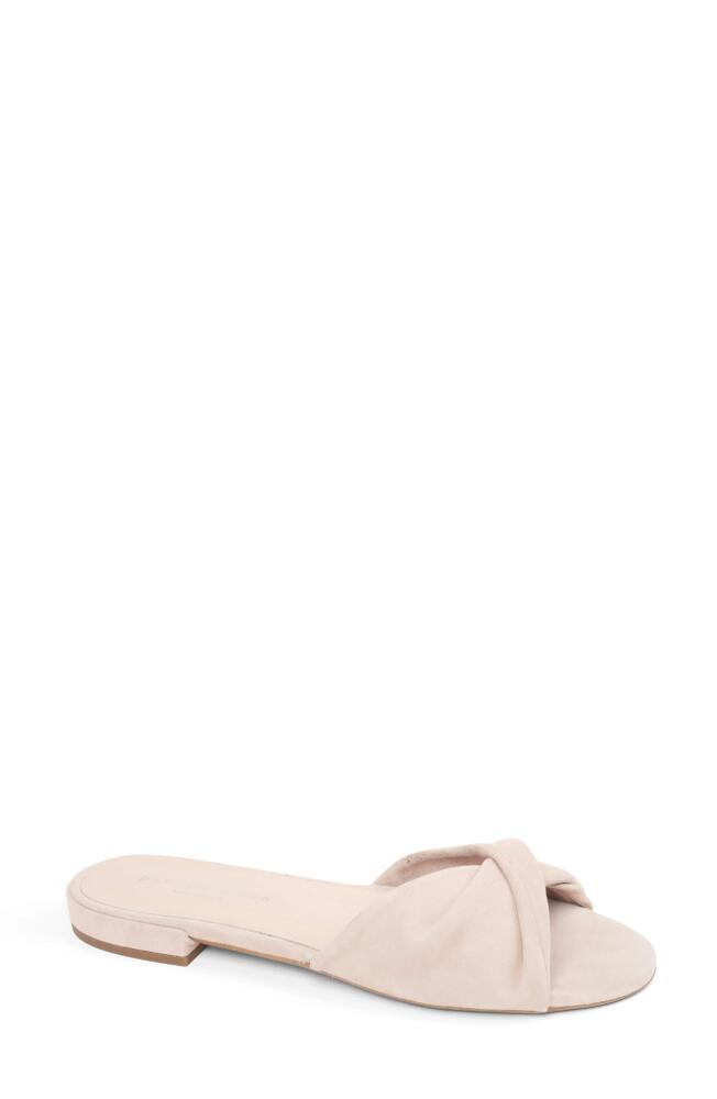 patricia green Julie Slide Sandal in Nude Cover