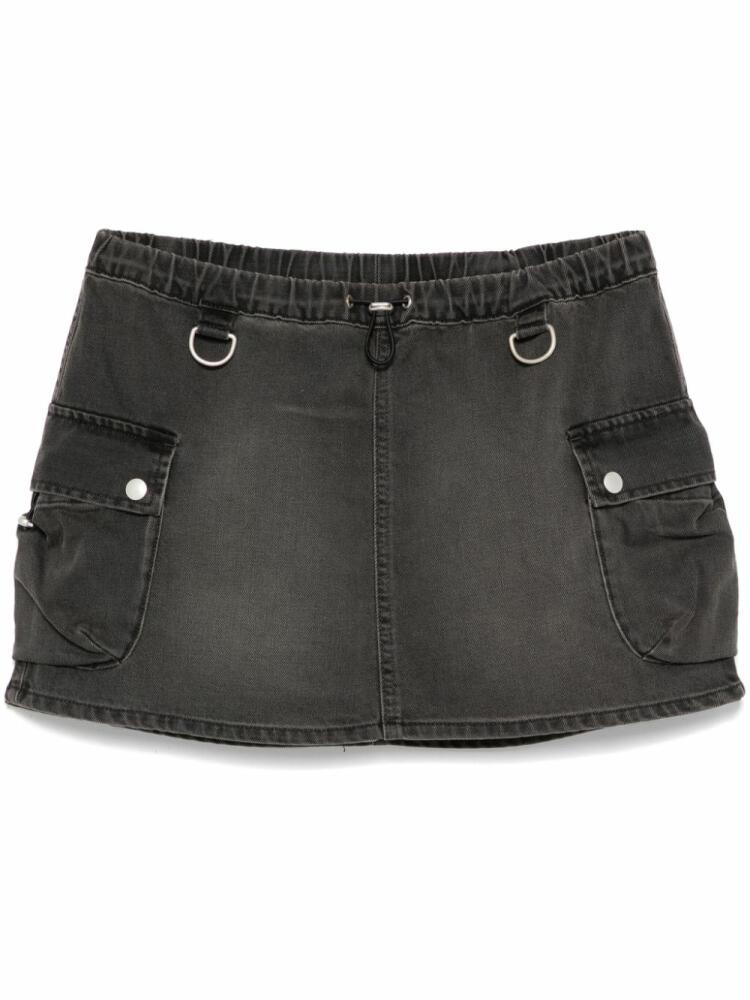 Coperni denim cargo mini skirt - Grey Cover