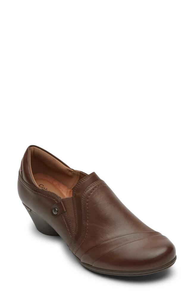 Rockport Cobb Hill Laurel Pump in Bark Leather Cover