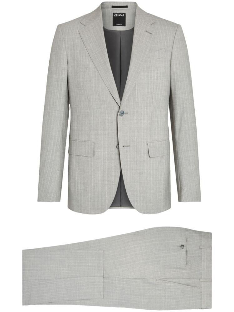 Zegna Centoventimila single-breasted suit - Grey Cover