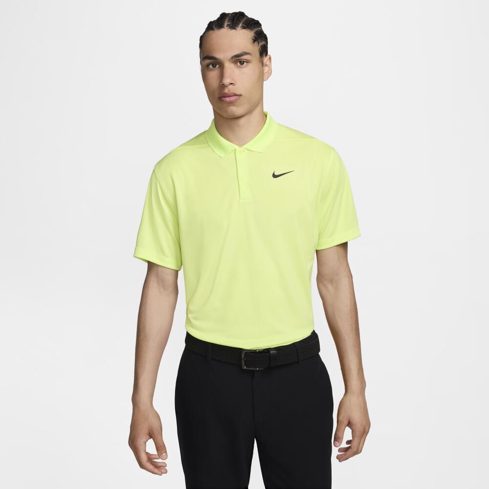 Nike Men's Dri-FIT Victory Golf Polo in Yellow Cover