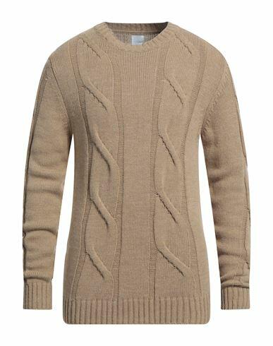 Stilosophy Man Sweater Camel Acrylic, Wool, Viscose, Alpaca wool Cover