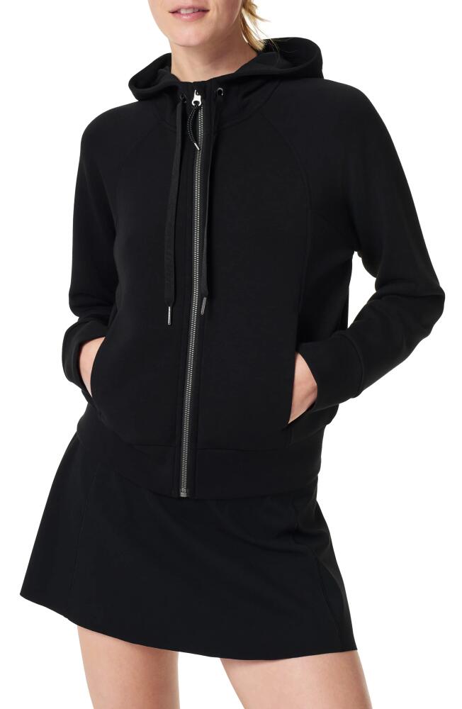 SPANX® AirEssentials Zip-Up Hoodie in Very Black Cover