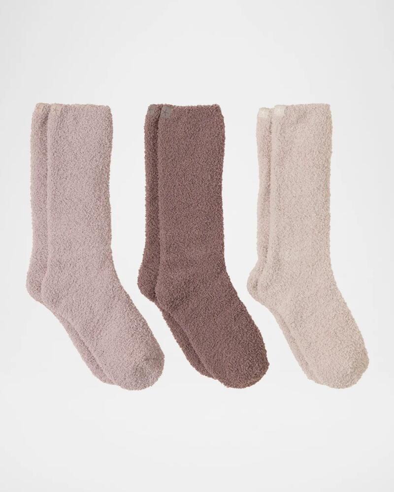 Barefoot Dreams CozyChic Crew Socks 3-Pack Cover