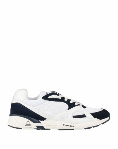 Le Coq Sportif Lcs R850 Man Sneakers White Soft Leather, Textile fibers Cover