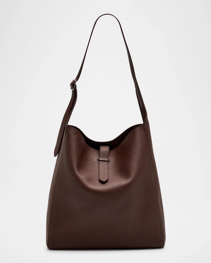 THE ROW Blake Hobo in Lux Grained Leather Cover