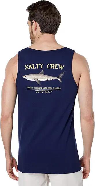 Salty Crew Bruce Tank (Navy) Men's Clothing Cover