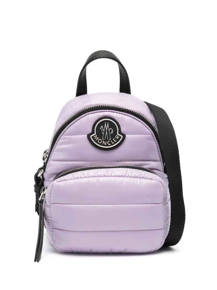 Moncler Kilia quilted mini bag - Purple Cover