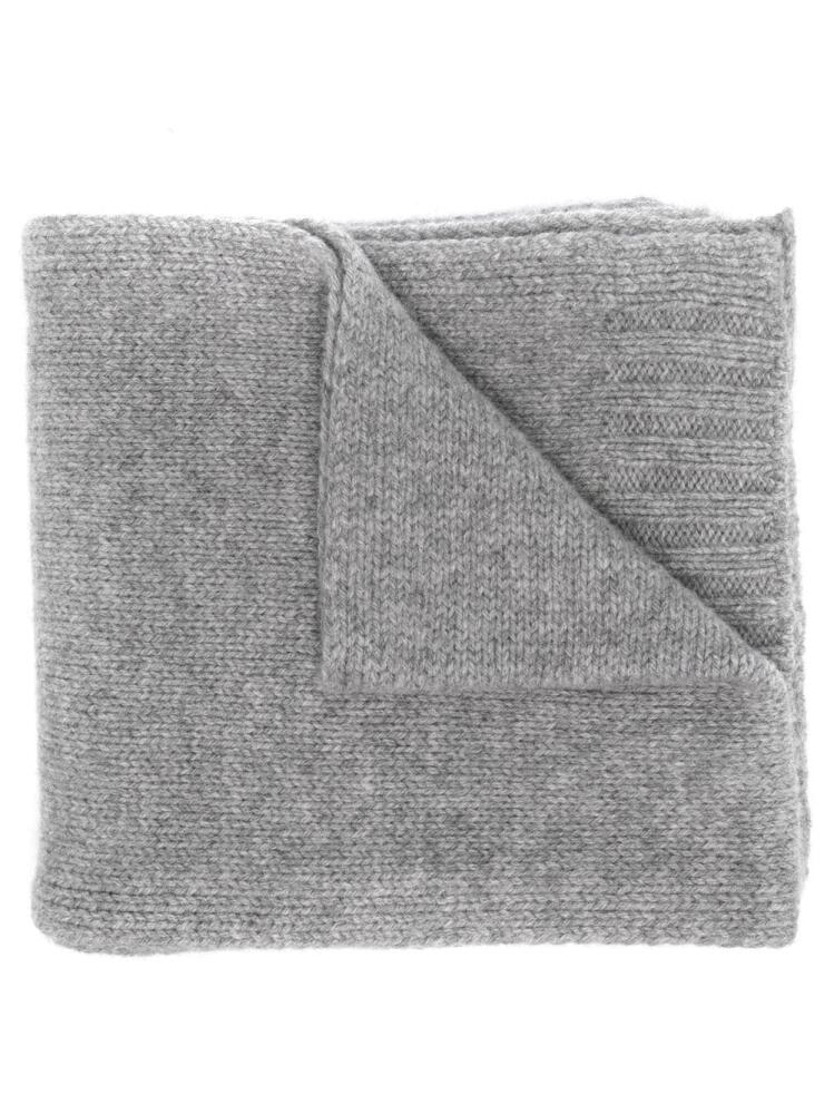 Filippa K long knitted scarf - Grey Cover