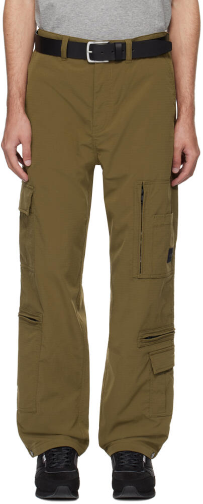 BOSS Khaki Pocket Cargo Pants Cover