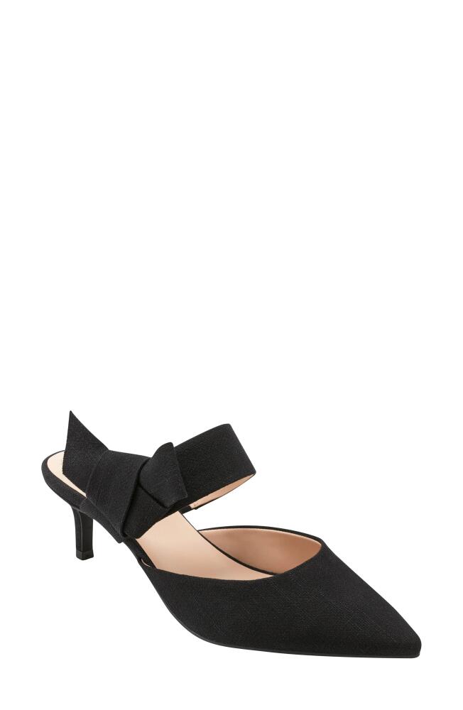 Bandolino Millie Kitten Heel Pump in Black/Beige Cover