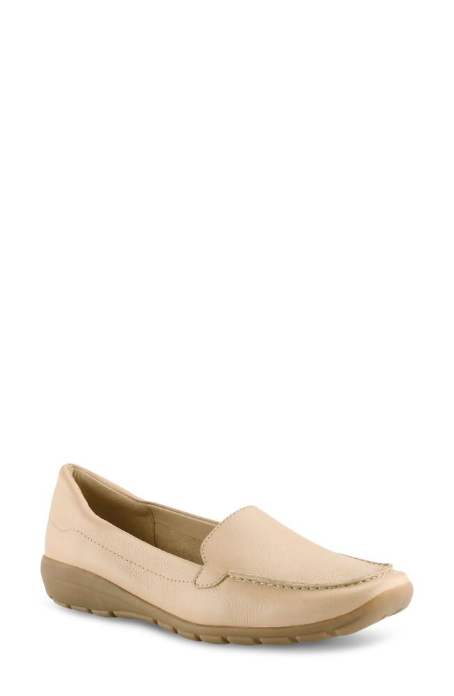 Easy Spirit Abide Loafer - Wide Width Available in Natural Leather Cover