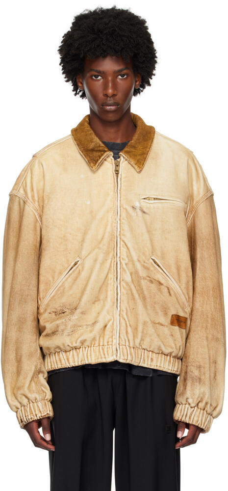 Alexander Wang Beige Trompe L'œil Jacket Cover