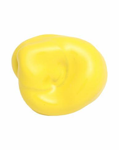 Maison Margiela Woman Brooch Yellow Metal Cover