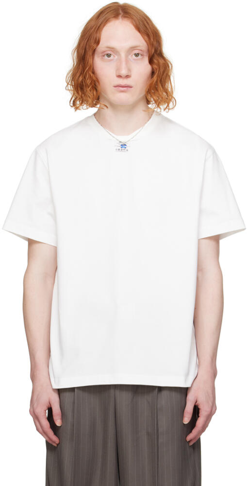 ADER error White Langle T-Shirt Cover