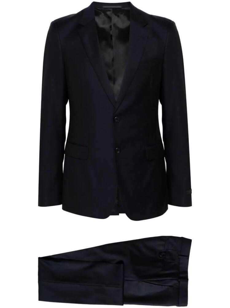 Prada single-breasted virgin-wool suit - Blue Cover