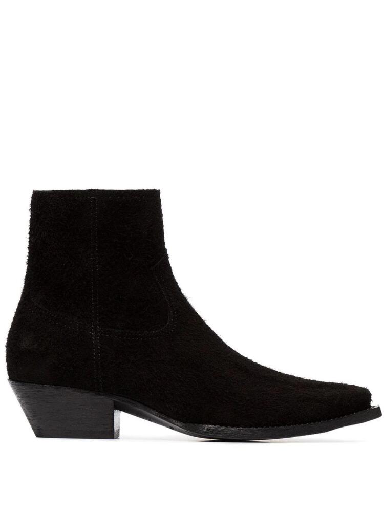 Saint Laurent Lukas 40mm cowboy ankle boots - Black Cover