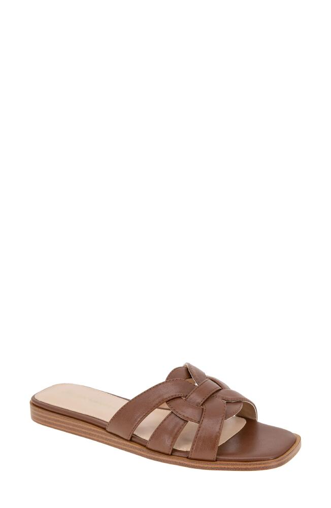 bcbg Meltem Square Toe Slide Sandal in Sugar Almond Cover