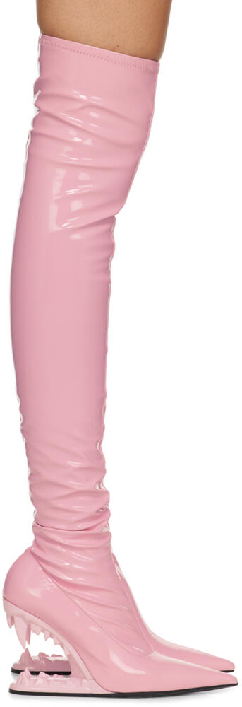 GCDS Pink Morso Boots Cover