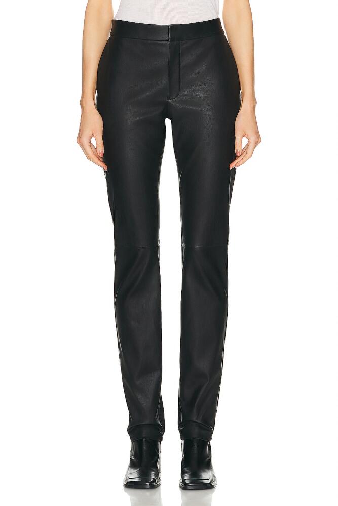 Loewe Skinny Leather Trouser in Black Cover