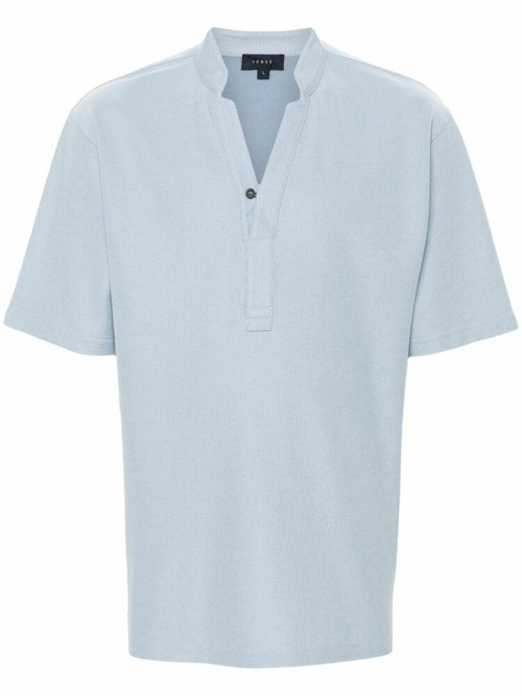 Sease Fishtail Short 2.0 polo shirt - Blue Cover