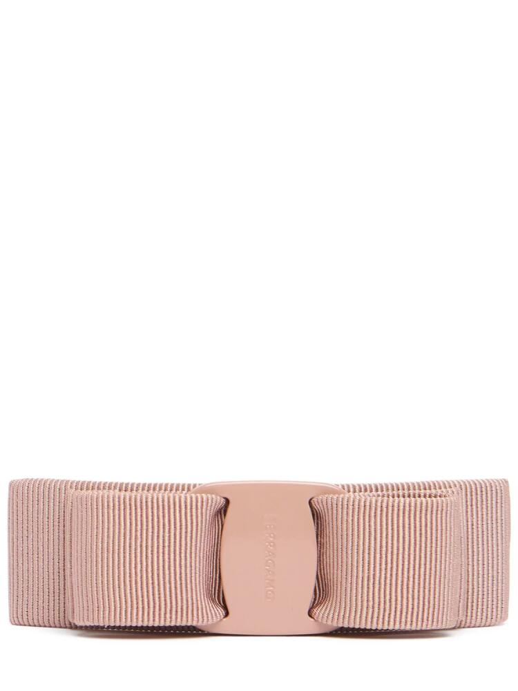 FERRAGAMO Grosgrain Bow Hair Clip Cover