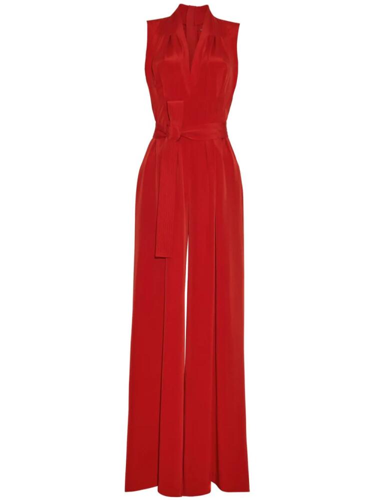 Adam Lippes Nansi silk jumpsuit - Red Cover