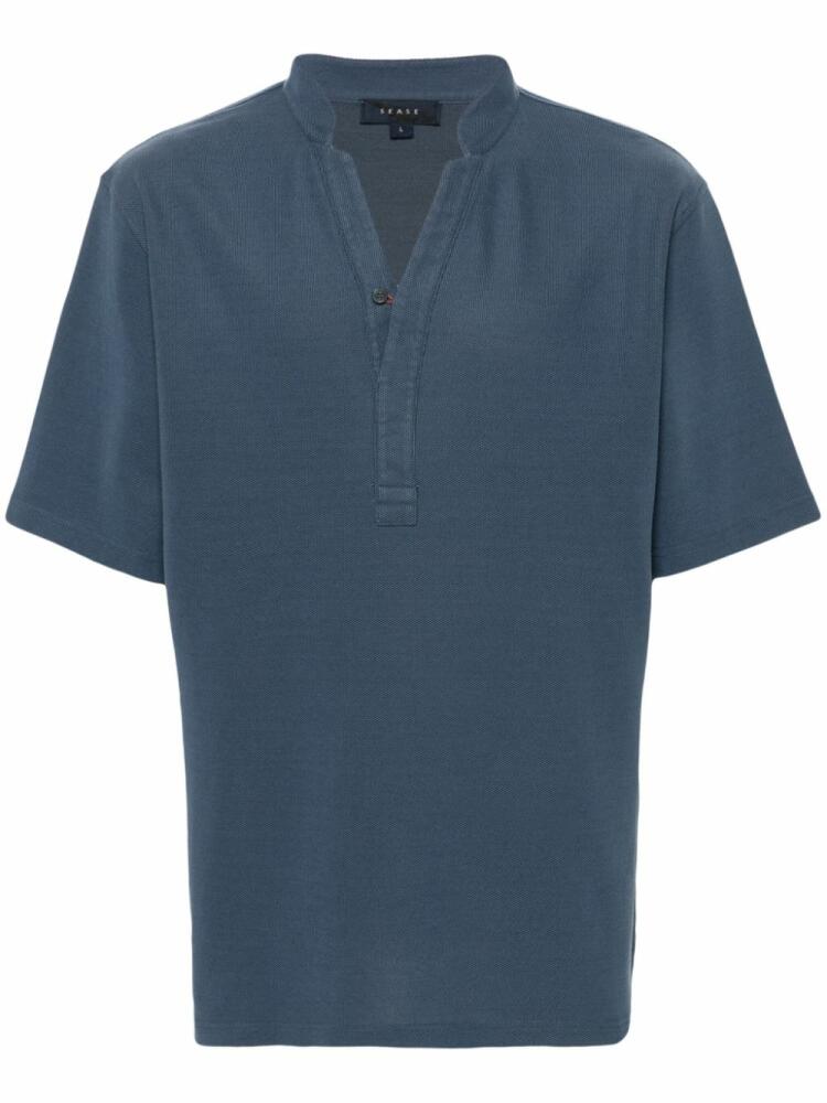 Sease Fishtail Short 2.0 polo shirt - Blue Cover