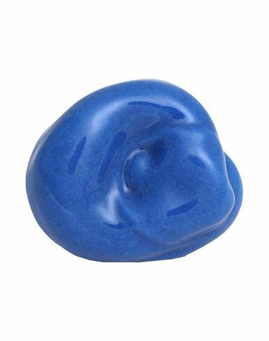 Maison Margiela Woman Brooch Blue Metal Cover