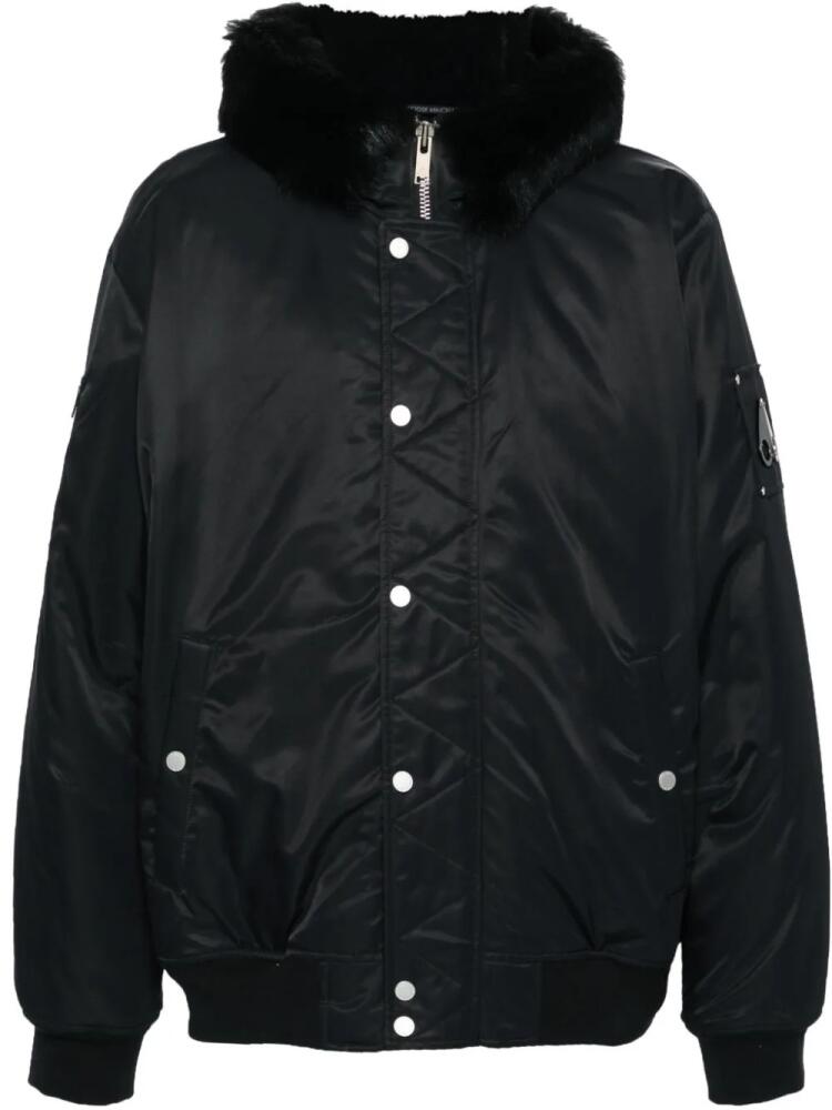 Moose Knuckles Denali bomber jacket - Black Cover