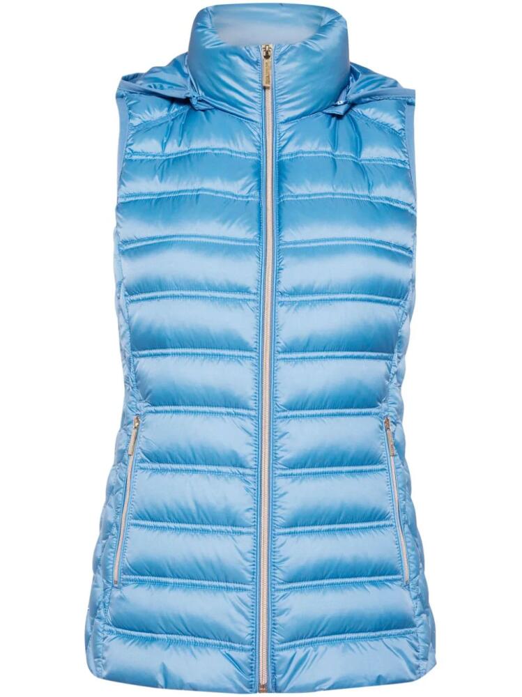 Michael Michael Kors packable puffer vest - Blue Cover