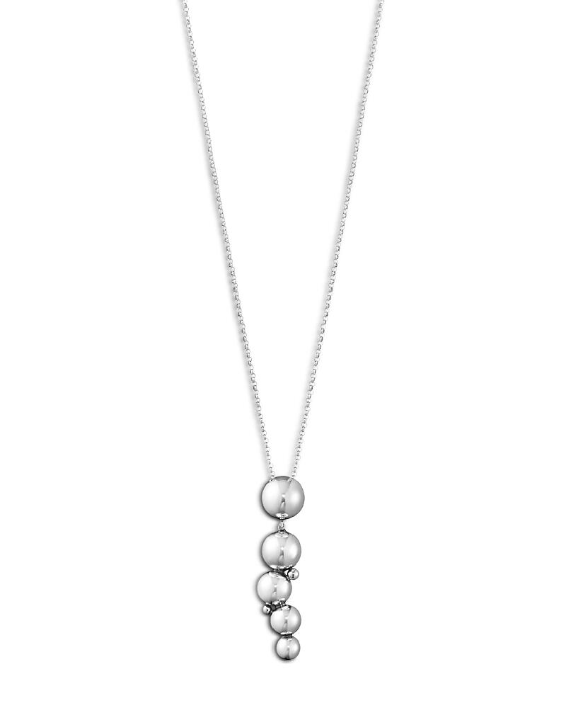 Georg Jensen Sterling Silver Moonlight Grapes Linear Drop Pendant Necklace, 23.6 Cover