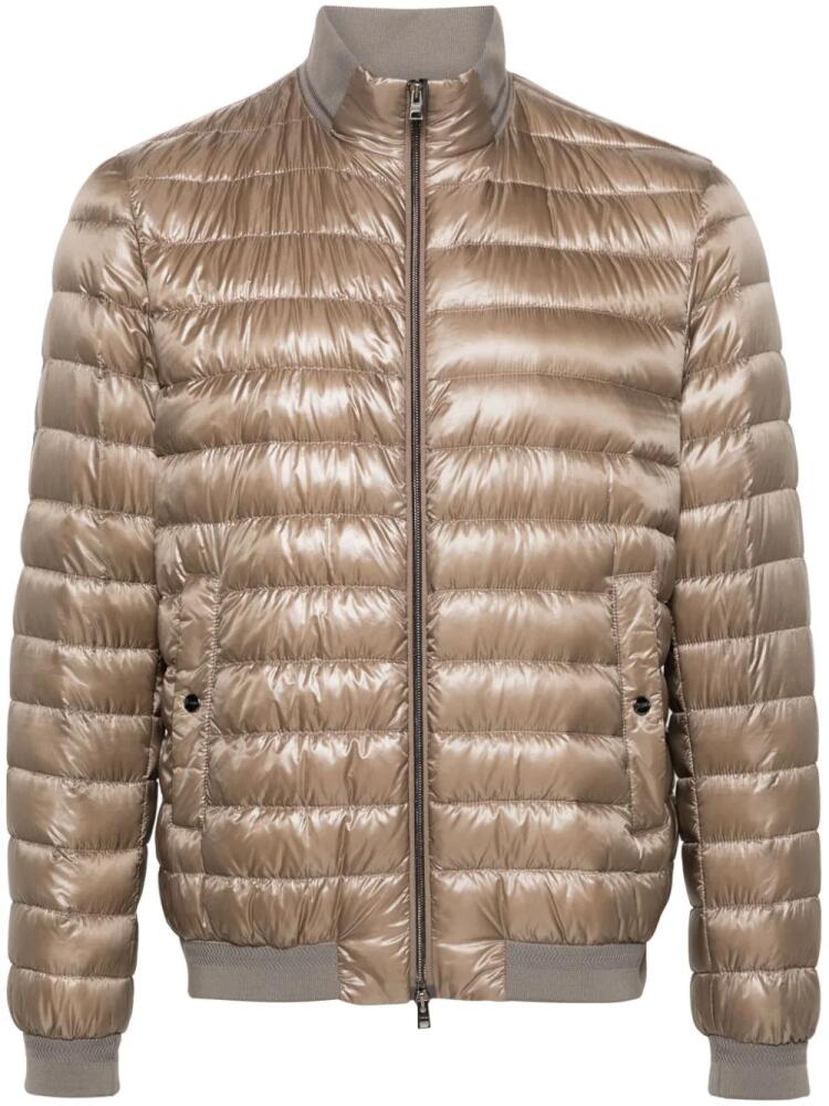 Herno quilted down jacket - Neutrals Cover