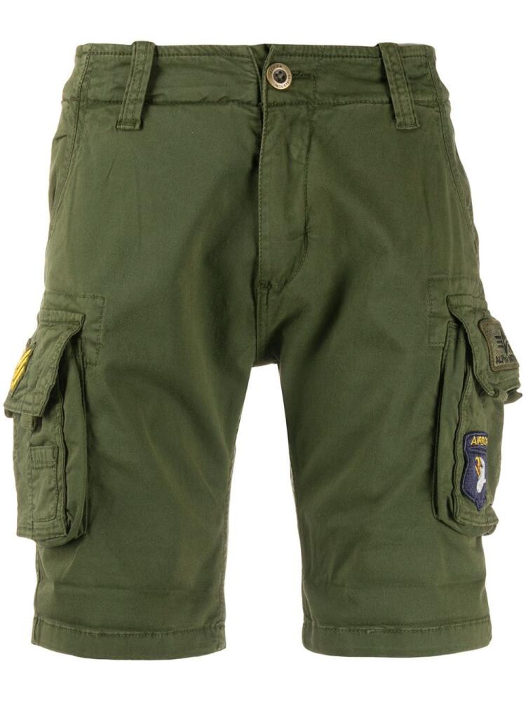 Alpha Industries cargo pocket shorts - Green Cover