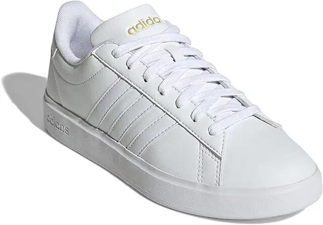 adidas Grand Court 2.0 (White/White/Gold Metallic) Women's Shoes Cover