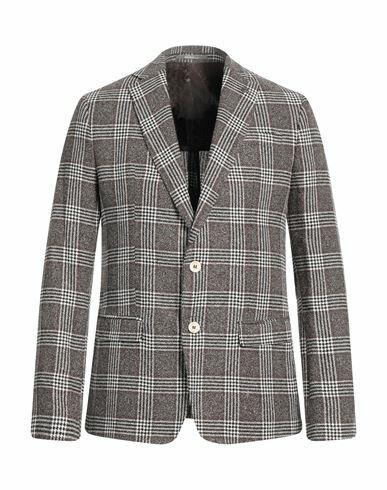 Havana & Co. Man Blazer Brown Virgin Wool Cover