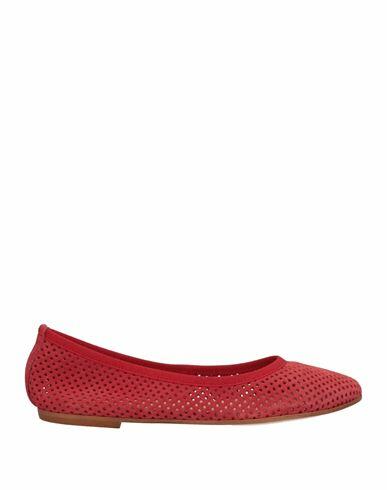 Carlo Pazolini Woman Ballet flats Red Soft Leather Cover