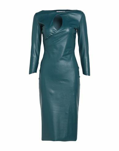 Chiara Boni La Petite Robe Woman Midi dress Deep jade Polyamide, Elastane Cover