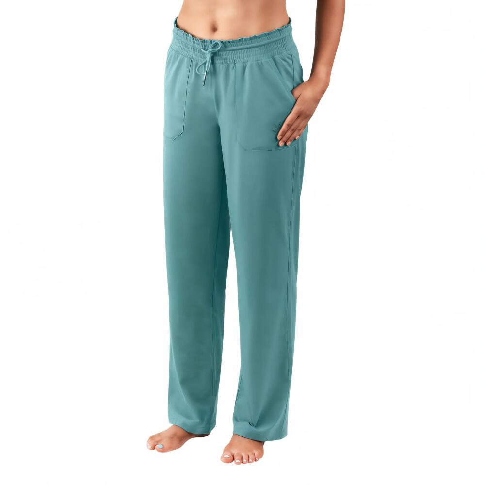 UV Skinz Everyday Wide Leg Pants in River Cover