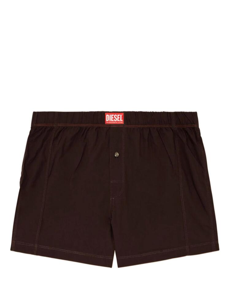 Diesel Uubx-Stark cotton boxers - Brown Cover