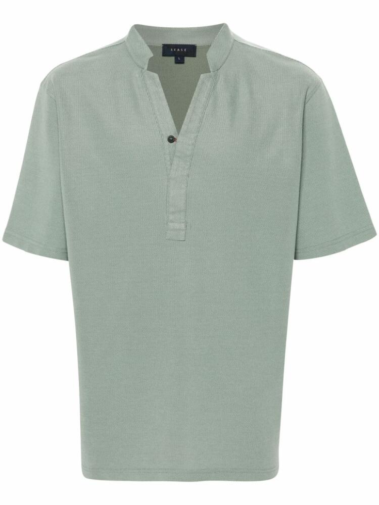 Sease Fishtail Short 2.0 polo shirt - Green Cover