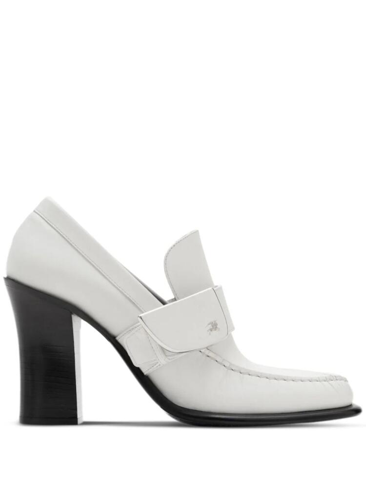 Burberry London Shield high-heel pumps - White Cover