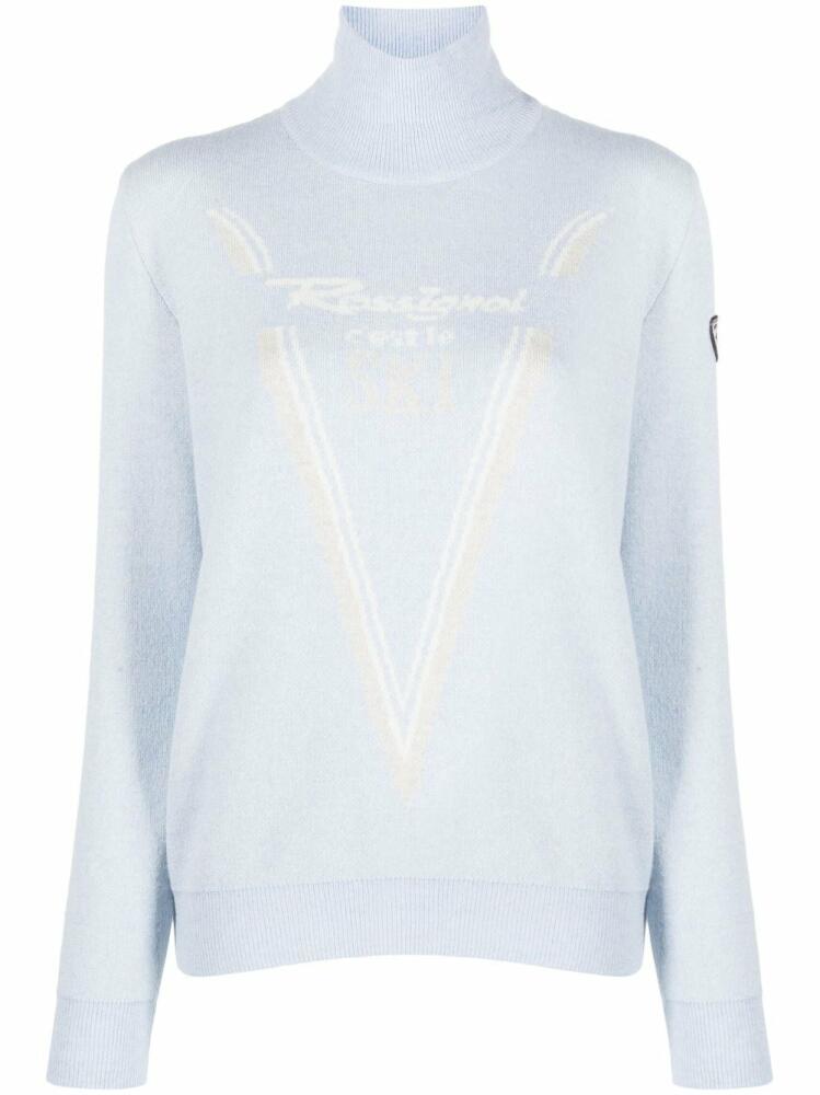 Rossignol Victoire roll-neck sweater - Blue Cover